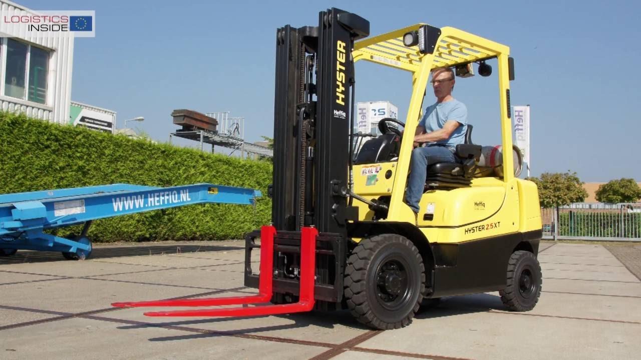 A Hyster Forklift