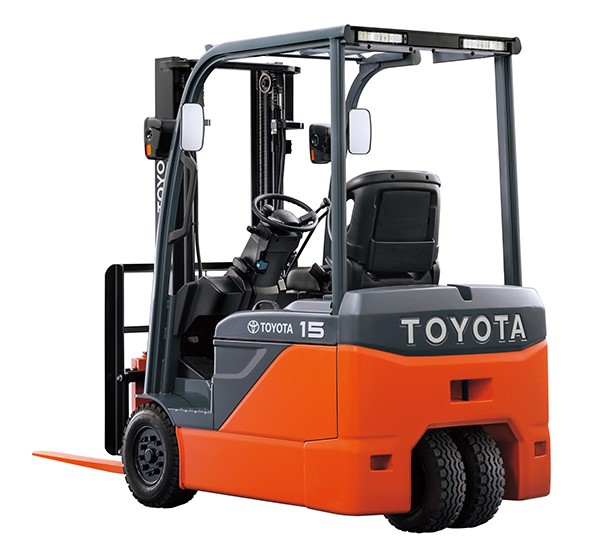 Toyota electric powered forklift