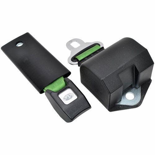 New green retractable forklift seat belt of 60 Inches