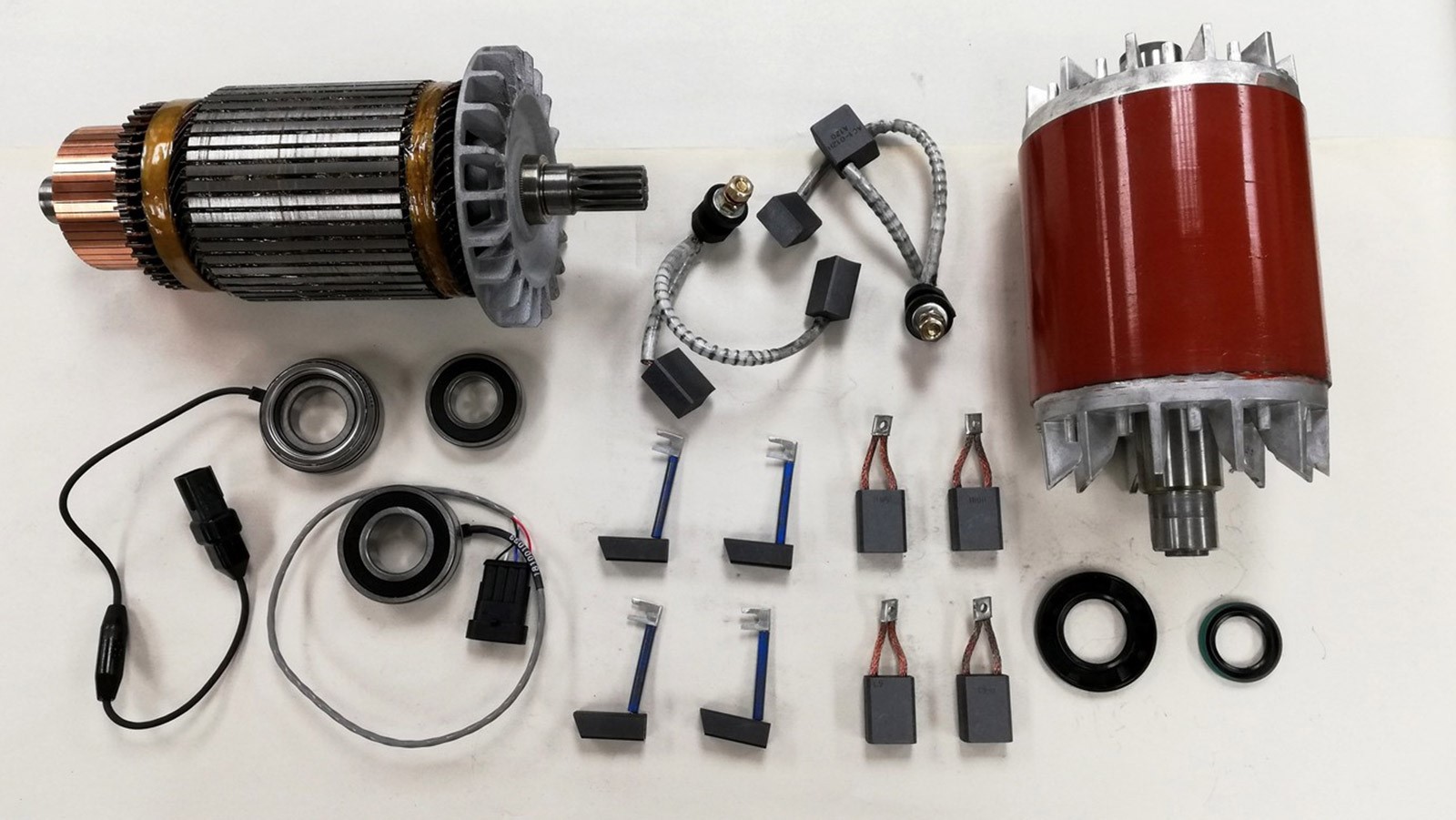 Forklift rebuilt motors from Prime Mover brand