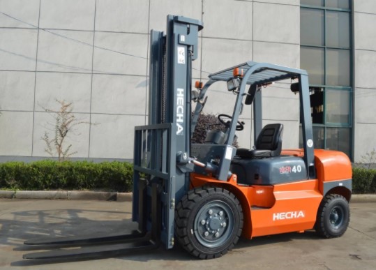 A counterbalanced Forklift Truck